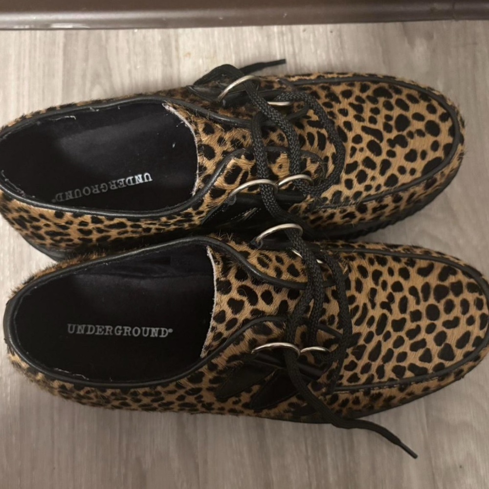 Underground Leopard Print Shoes